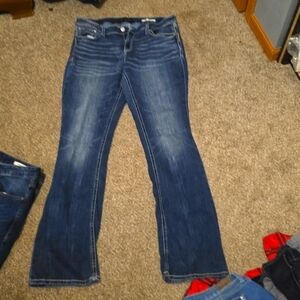 Silver Virgo bootcut